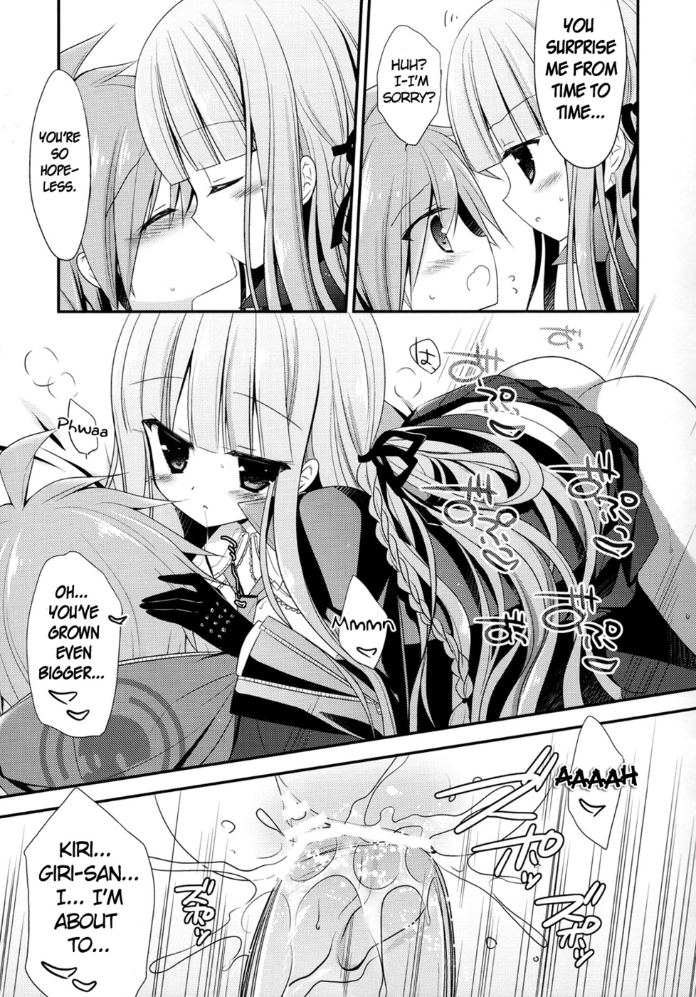 Hentai Manga Comic-Kirigiri-san and Naegi-kun's XXXX Circumstances-Read-14